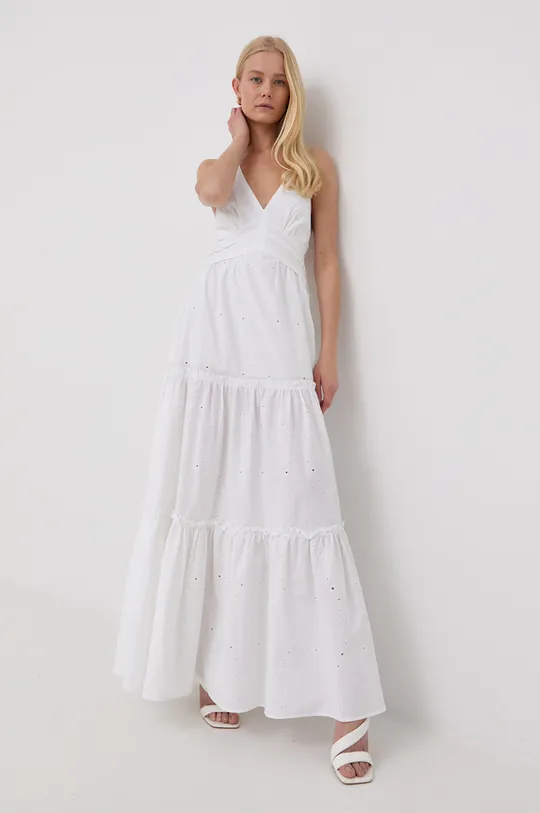 biały Pinko sukienka bawełniana Damski