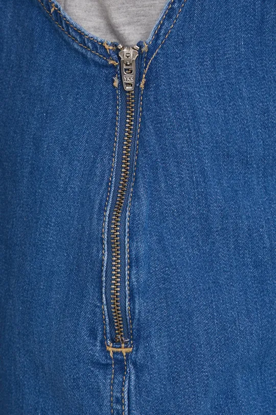 Rifľové šaty Pepe Jeans Vesta Blue Dámsky