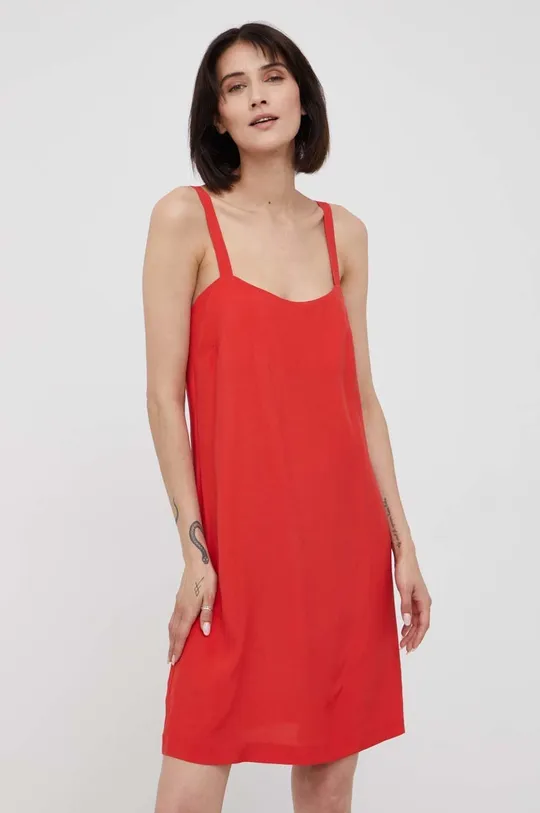 κόκκινο Φόρεμα Sisley Γυναικεία