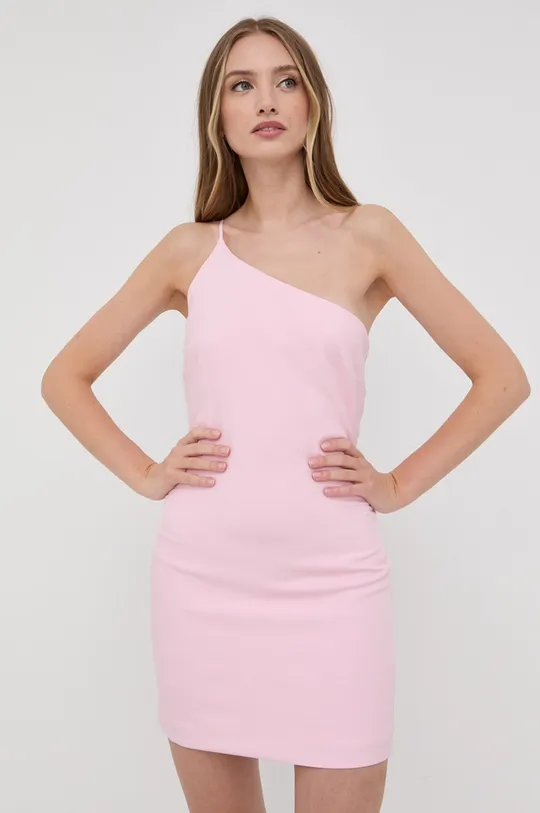 różowy Bardot sukienka Damski