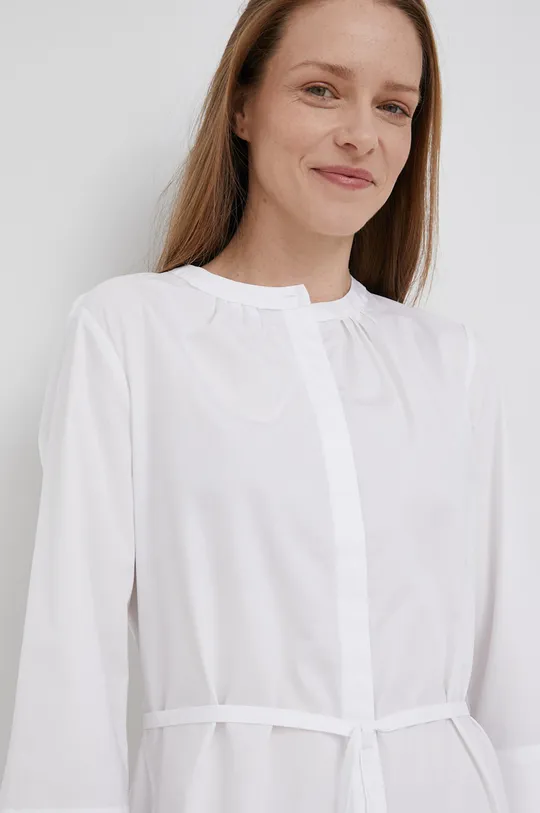 λευκό Βαμβακερό φόρεμα DKNY