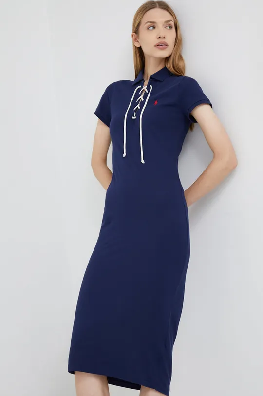 σκούρο μπλε Φόρεμα Polo Ralph Lauren Γυναικεία