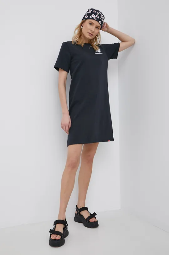 New Balance sukienka WD21502BK czarny