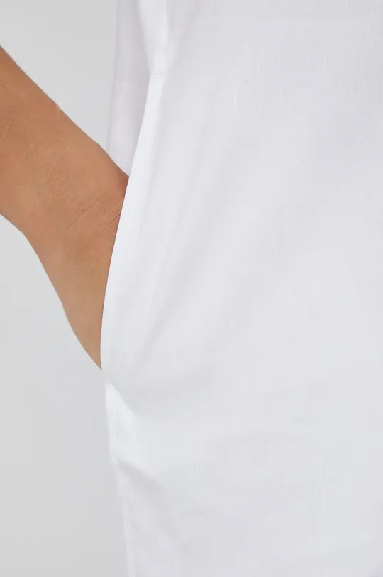 Lanena majica kratkih rukava Calvin Klein Ženski