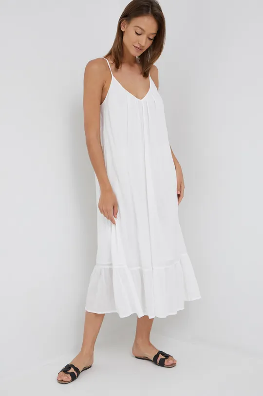 biały GAP sukienka bawełniana Damski