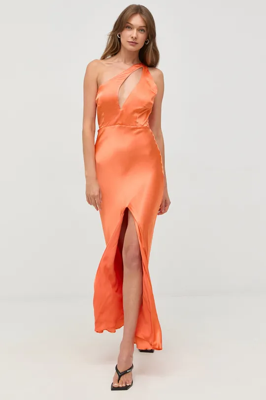 πορτοκαλί Φόρεμα Bardot Γυναικεία