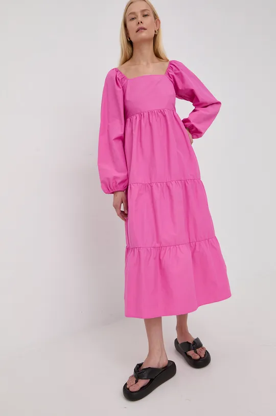 Φόρεμα Gestuz ροζ