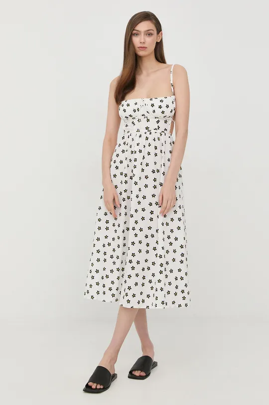 λευκό Φόρεμα For Love & Lemons Γυναικεία