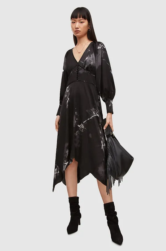 Φόρεμα AllSaints  Φόδρα: 100% Ανακυκλωμένος πολυεστέρας Κύριο υλικό: 49% Βισκόζη, 51% EcoVero βισκόζη