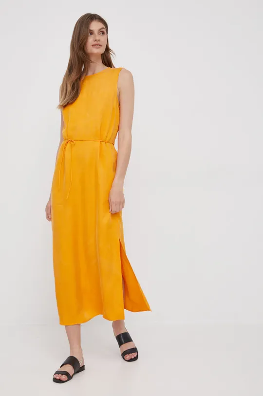 Calvin Klein sukienka pomarańczowy