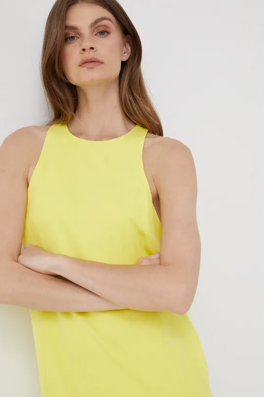 żółty Calvin Klein sukienka