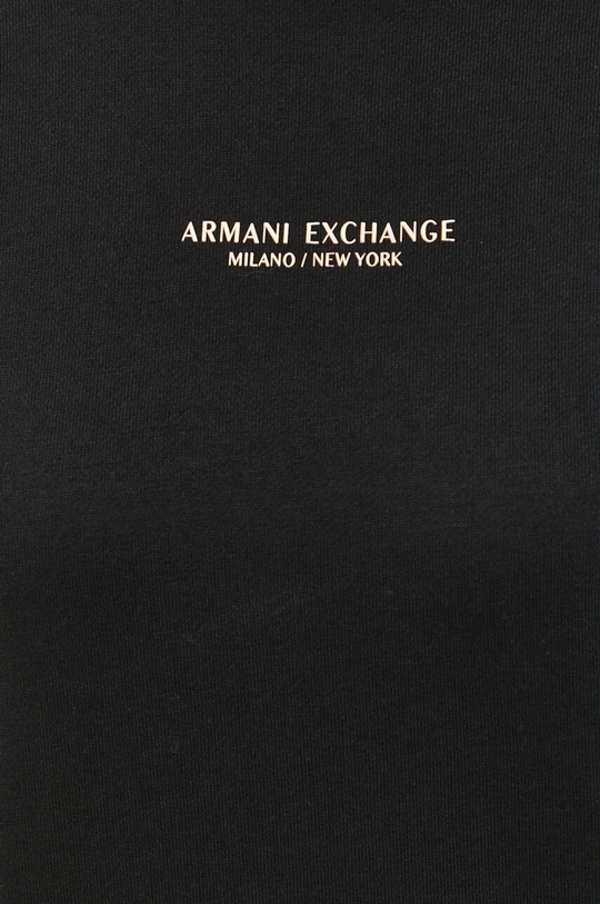 czarny Armani Exchange sukienka