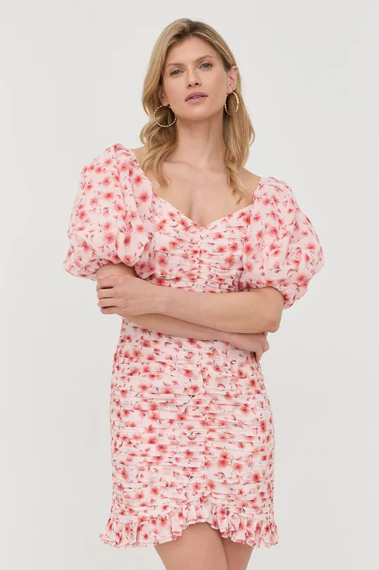 ροζ Μεταξωτό φόρεμα Miss Sixty Γυναικεία