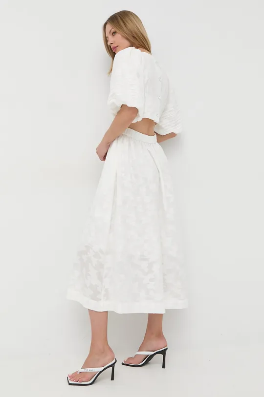 λευκό Βαμβακερό φόρεμα Miss Sixty Γυναικεία