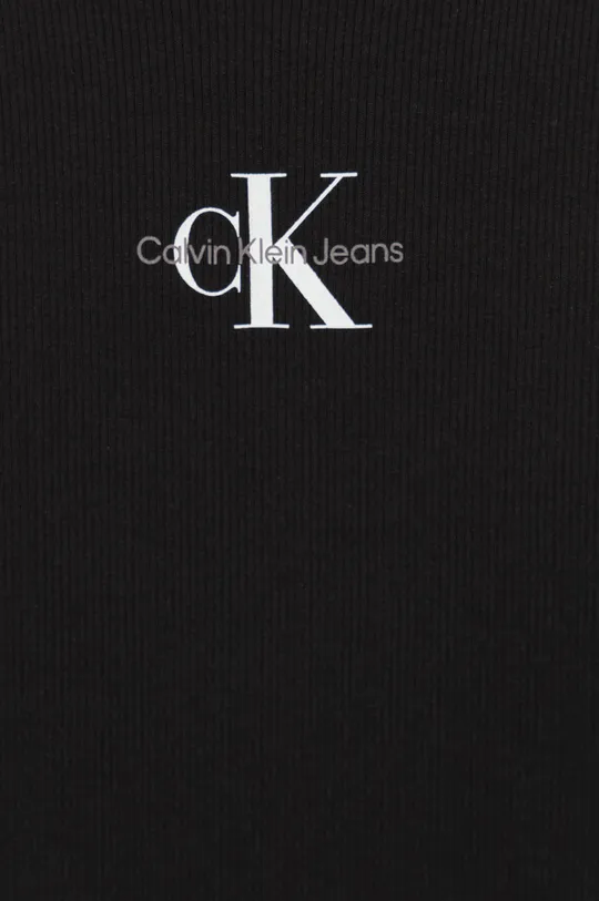 Calvin Klein Jeans otroška obleka  94% Bombaž, 6% Elastane