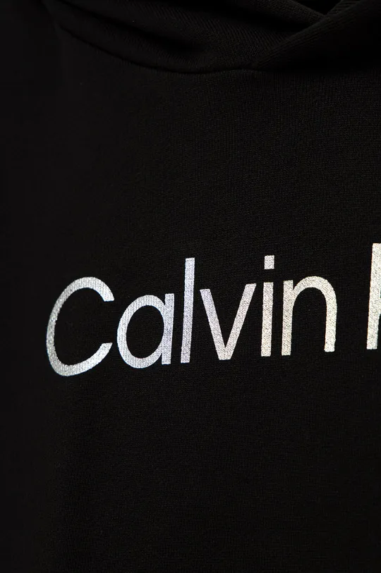 Calvin Klein Jeans sukienka bawełniana dziecięca IG0IG01421.PPYY Materiał zasadniczy: 100 % Bawełna, Podszewka kaptura: 100 % Bawełna, Ściągacz: 98 % Bawełna, 2 % Elastan