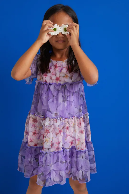 μωβ Παιδικό φόρεμα Desigual Για κορίτσια