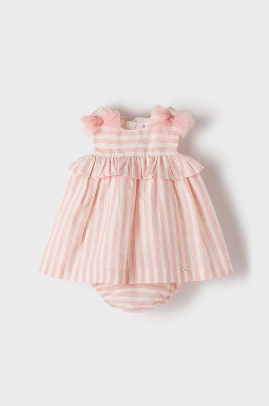 różowy Mayoral Newborn Sukienka niemowlęca Dziewczęcy