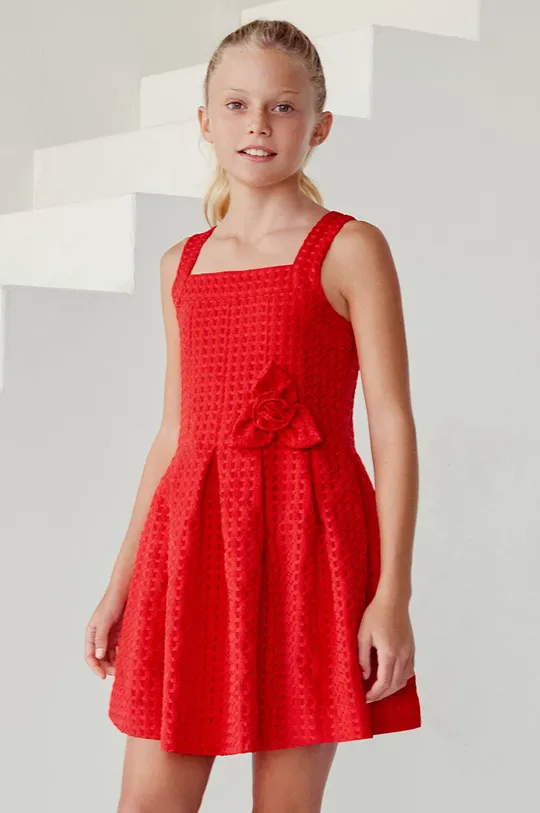 červená Dívčí šaty Mayoral Dívčí