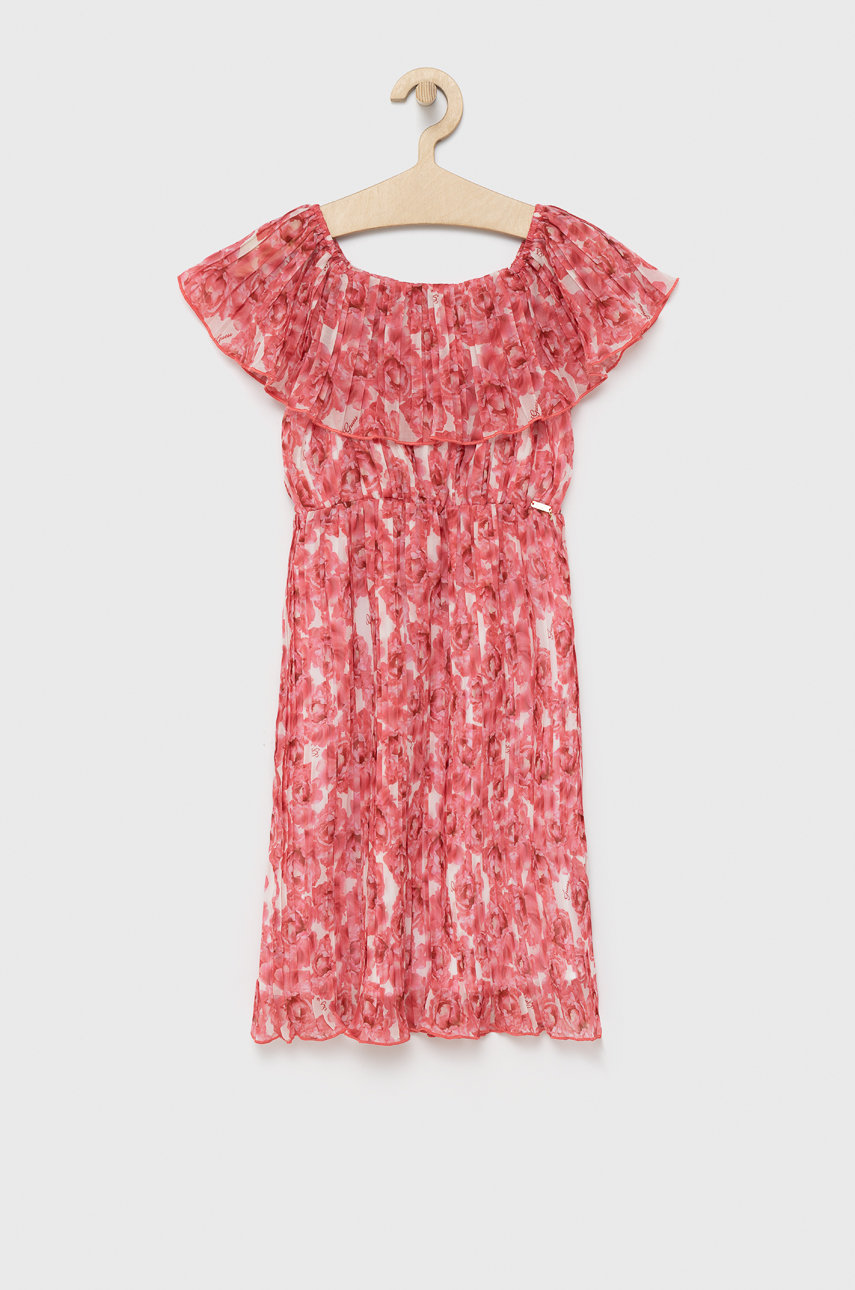 roz Guess rochie fete De fete