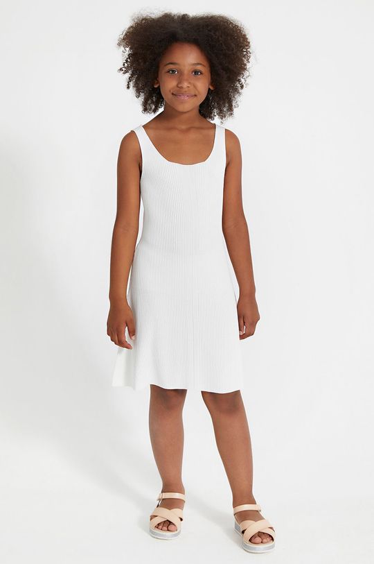 bílá Dívčí šaty Guess Dívčí