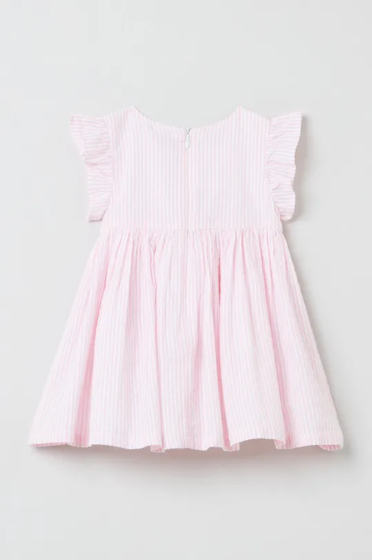 Хлопковое детское платье OVS розовый