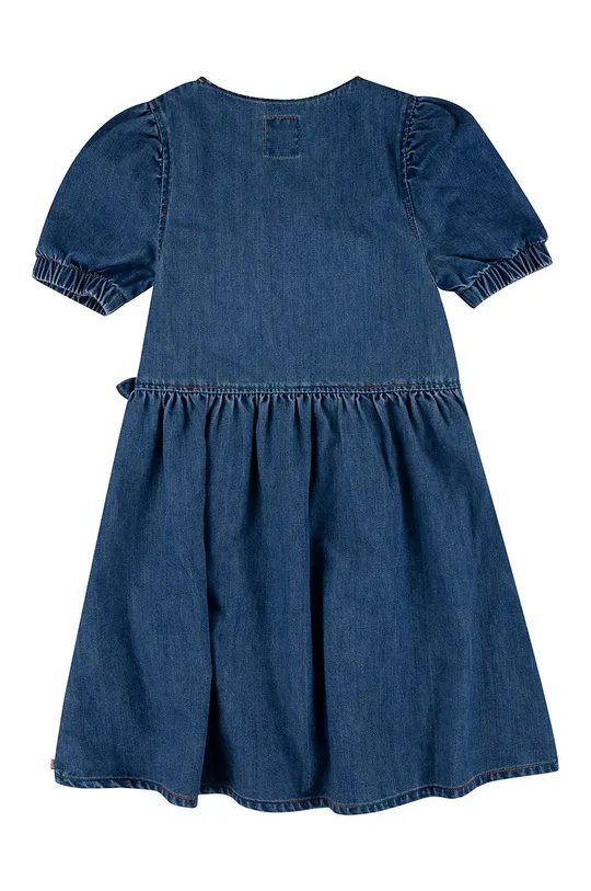 Παιδικό φόρεμα τζιν Levi's σκούρο μπλε