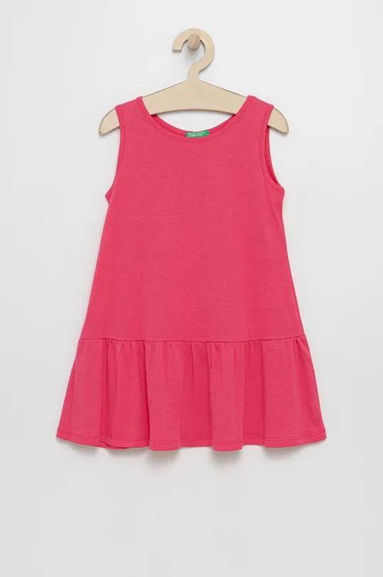 ροζ Παιδικό φόρεμα United Colors of Benetton Για κορίτσια