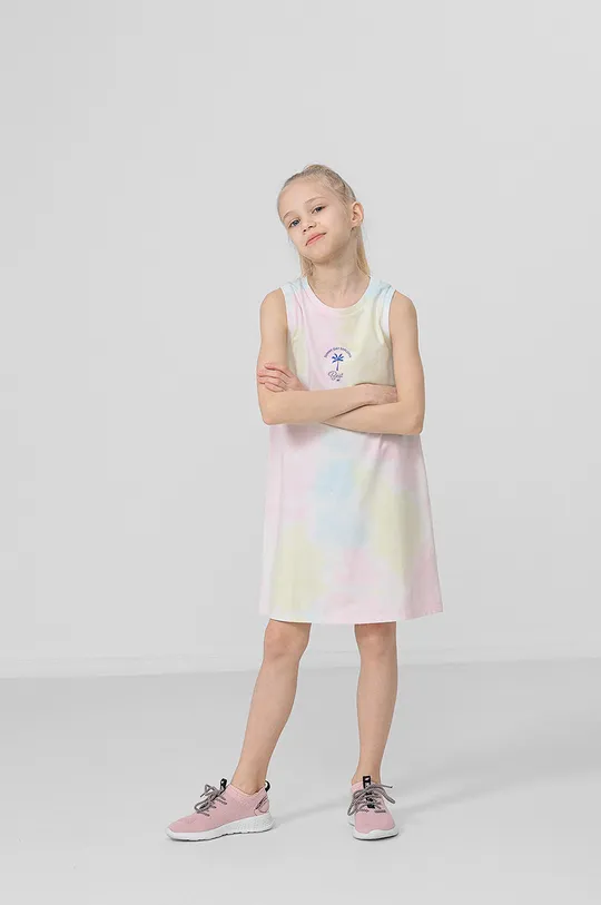 Παιδικό φόρεμα 4F λευκό
