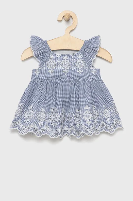 голубой GAP хлопковое детское платье Для девочек