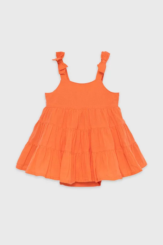 GAP sukienka dziecięca pomarańczowy