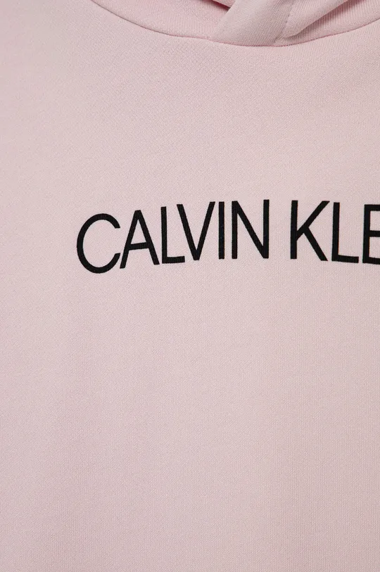 Детское платье Calvin Klein Jeans  Основной материал: 100% Хлопок Отделка: 95% Хлопок, 5% Эластан