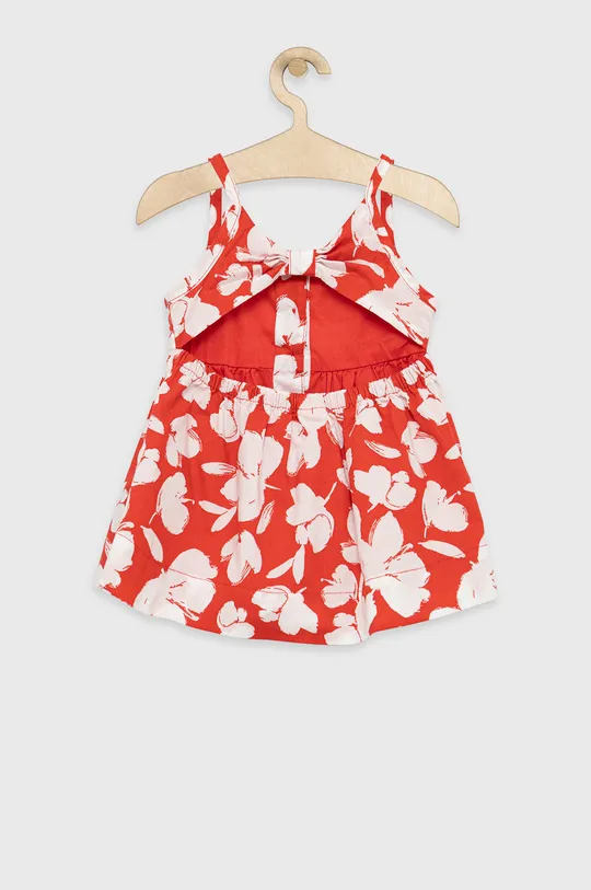 Παιδικό βαμβακερό φόρεμα GAP κόκκινο