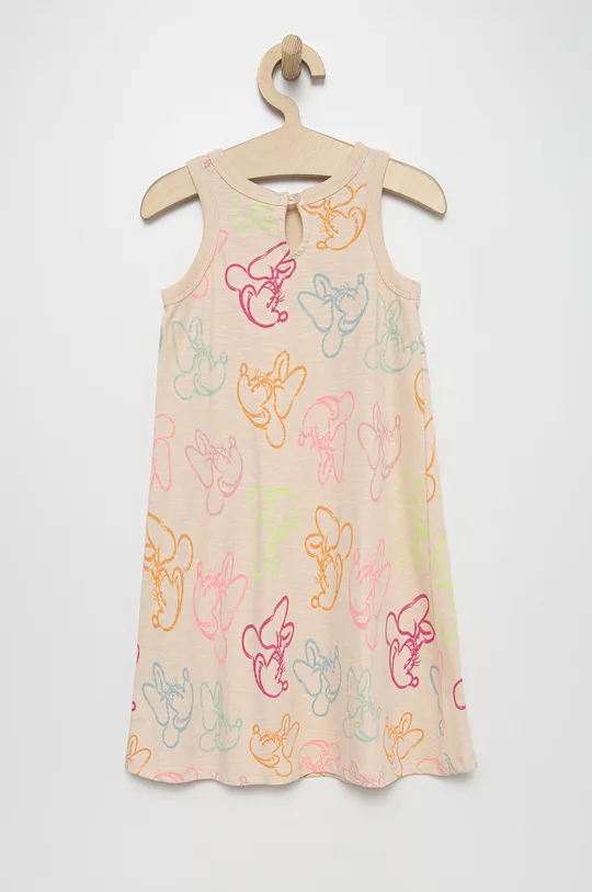 Παιδικό βαμβακερό φόρεμα GAP πολύχρωμο