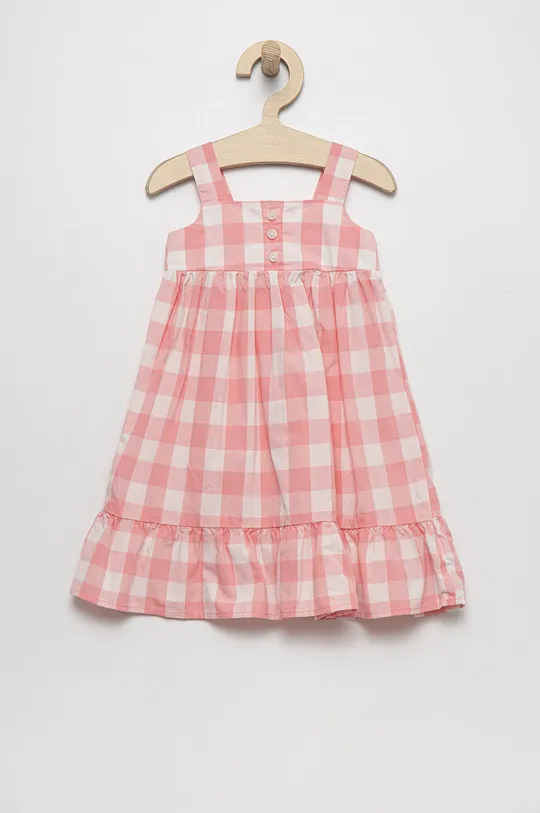 рожевий GAP дитяча бавовняна сукня Для дівчаток