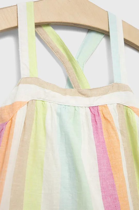Παιδικό λινό φόρεμα GAP  Φόδρα: 100% Βαμβάκι Κύριο υλικό: 45% Βαμβάκι, 55% Λινάρι