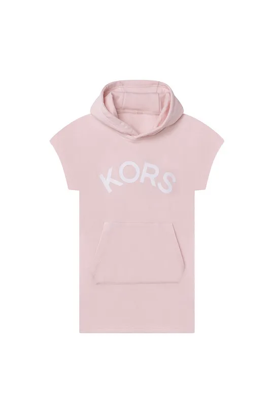 ροζ Παιδικό βαμβακερό φόρεμα Michael Kors Για κορίτσια