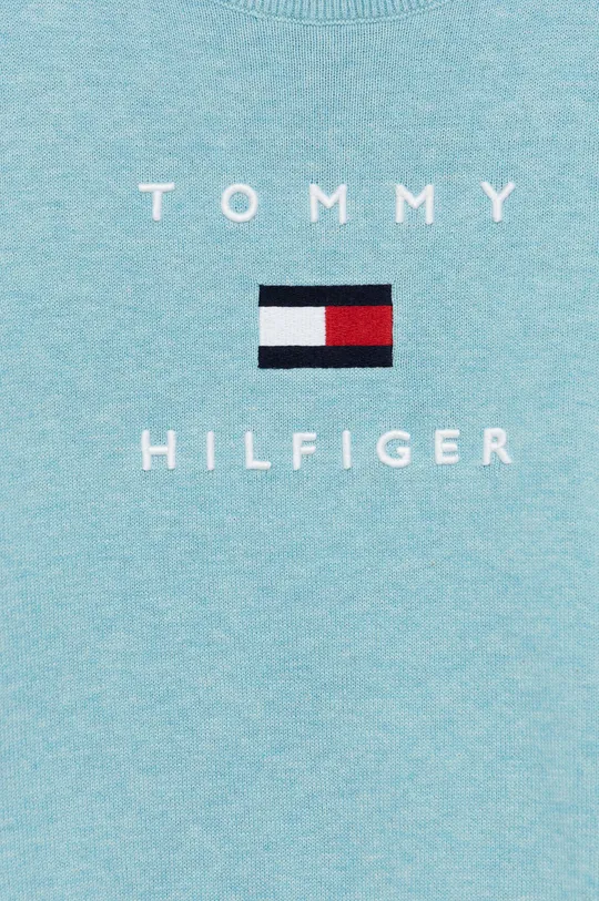 Dječji pamučni pulover Tommy Hilfiger  100% Pamuk
