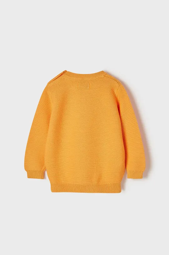Mayoral - Παιδικό βαμβακερό πουλόβερ πορτοκαλί