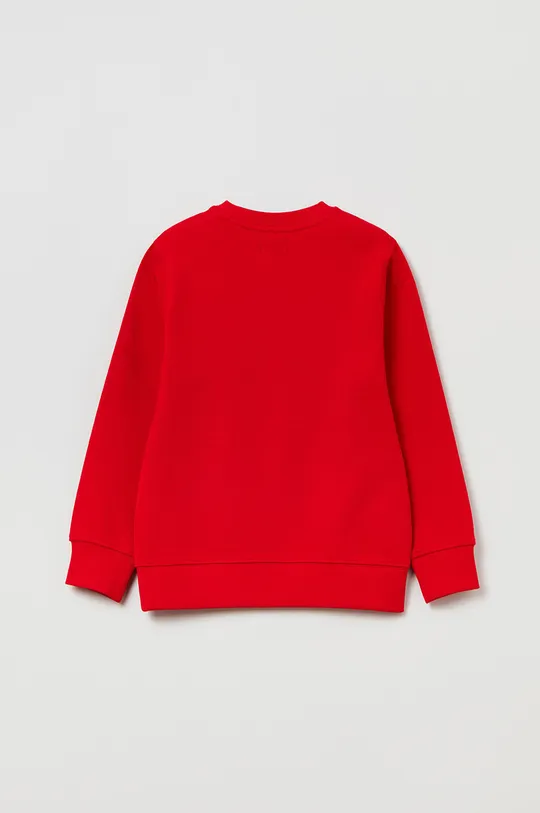 Παιδική βαμβακερή μπλούζα OVS κόκκινο