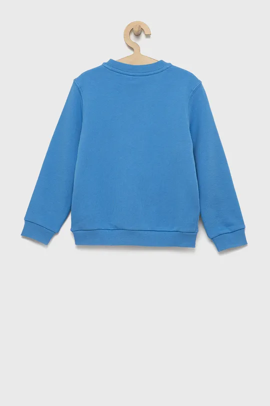 Παιδική βαμβακερή μπλούζα Lacoste μπλε