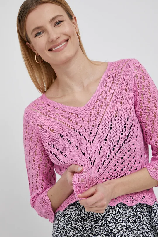 różowy JDY sweter