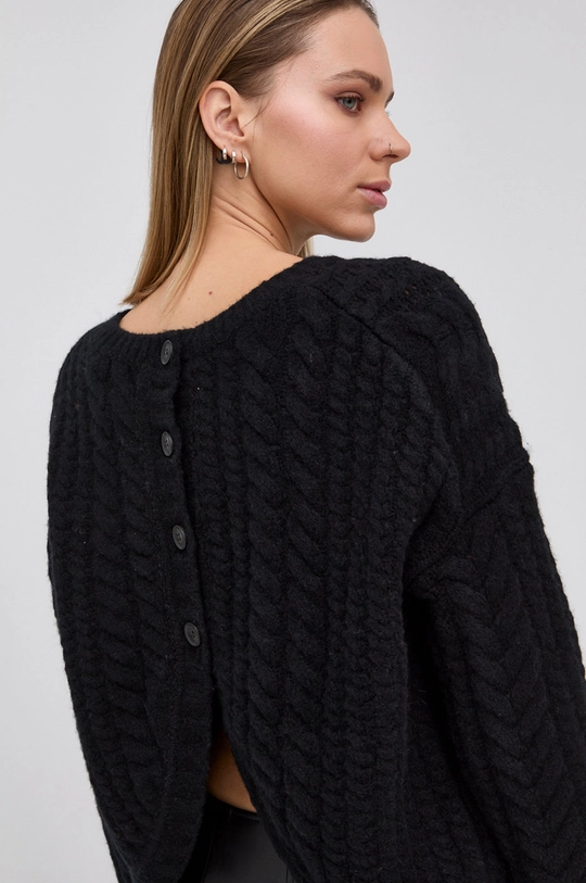 AllSaints Kardigan wełniany FRANZE JUMPER