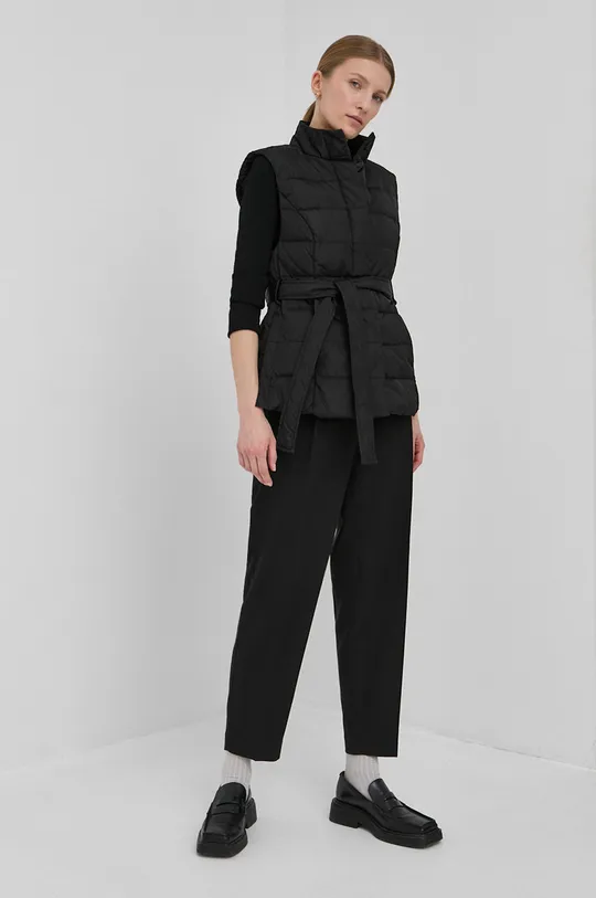 Bruuns Bazaar pulóver Celosia fekete