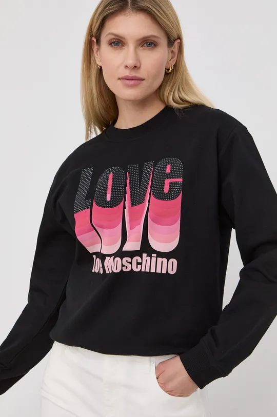 μαύρο Μπλούζα Love Moschino