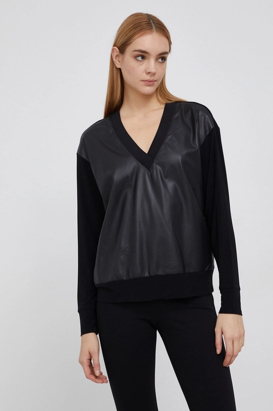 Dkny Bluză negru P1RHZC90