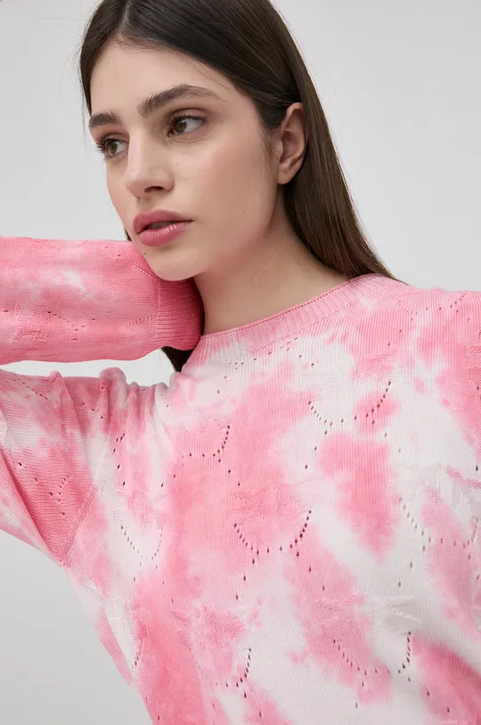różowy Pinko Sweter