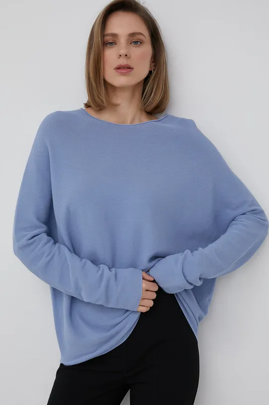niebieski Drykorn sweter bawełniany Damski
