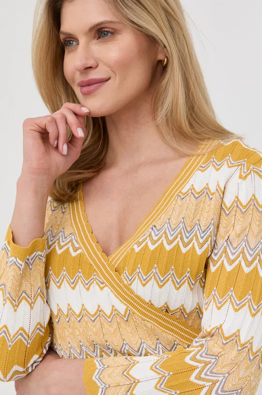 sárga Morgan pulóver