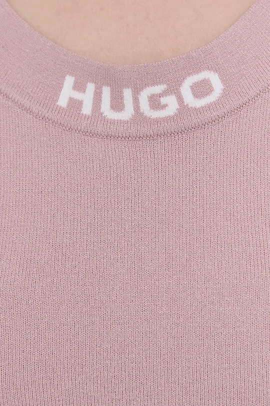 ροζ Πουλόβερ HUGO